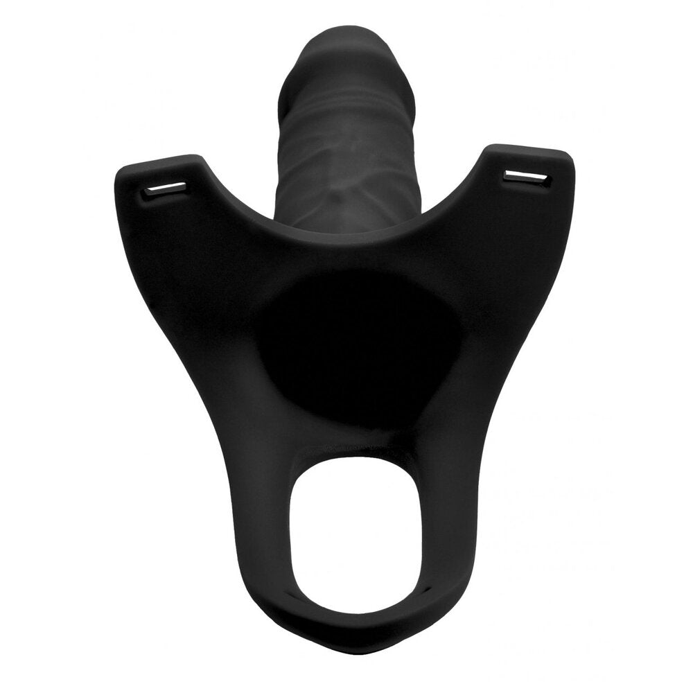 Size Matters Hollow Silicone Dildo Strap-On