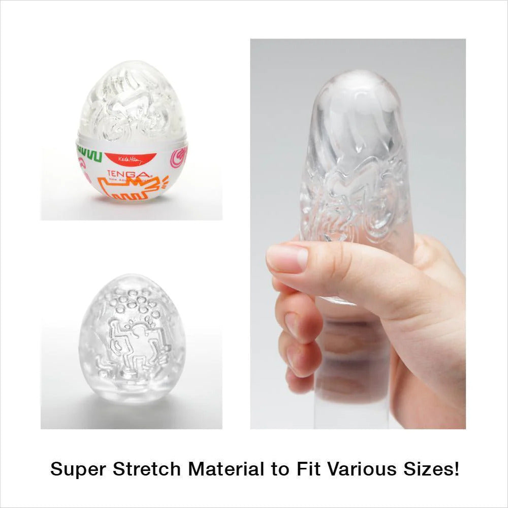 Tenga Keith Haring Party Egg Masturbator