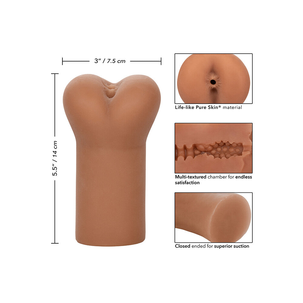 Boundless Stroker Masturbator Flesh Brown