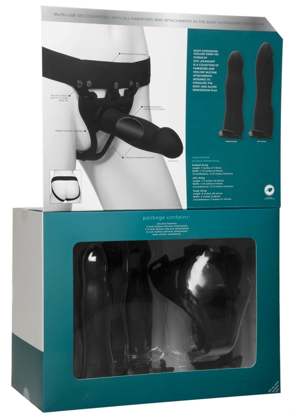 Body Extensions Be Ready Hollow Strap On