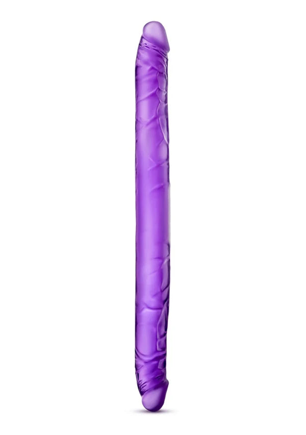 B Yours 16 Inch Purple Double Dildo