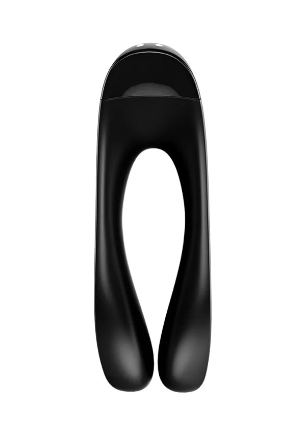Satisfyer Candy Cane Finger Vibrator Black
