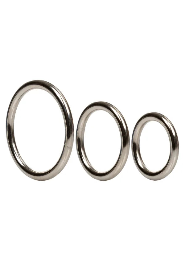 3 Piece Silver Ring Set