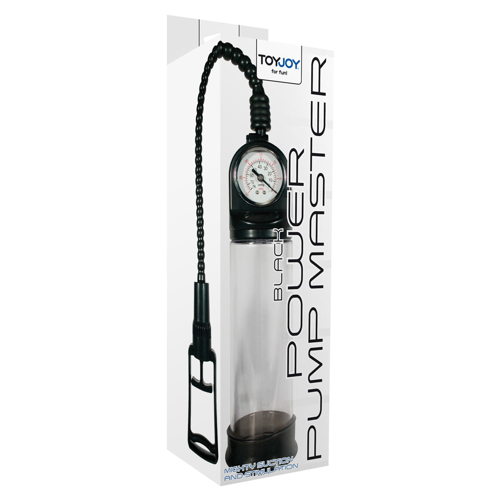 ToyJoy Rock Hard Black And Clear Penis Power Pump