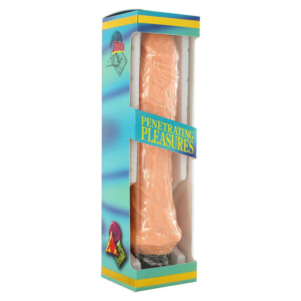Vinyl Vibrator With Clitoral Bumps