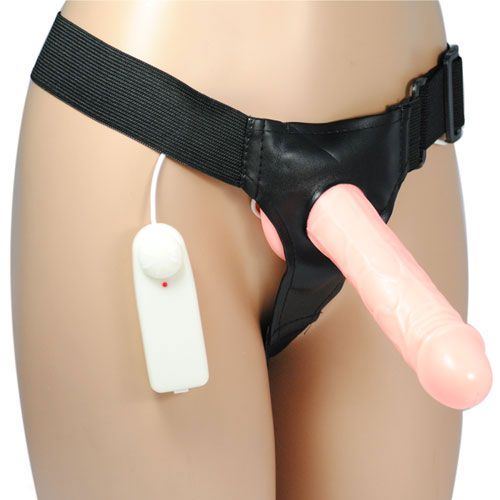 Easy Strap-On Hollow Vibrator