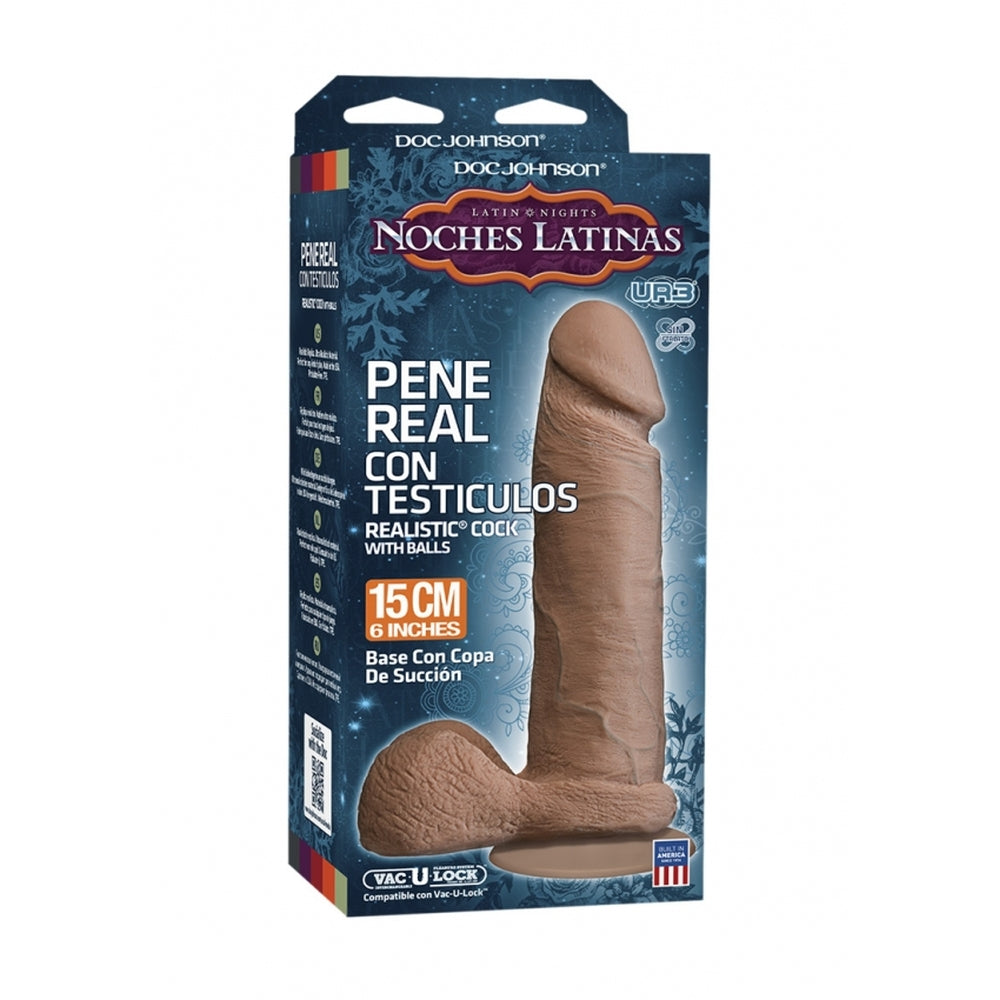 Noches Latinas Ur3 Pene Real 8 Inch Dildo