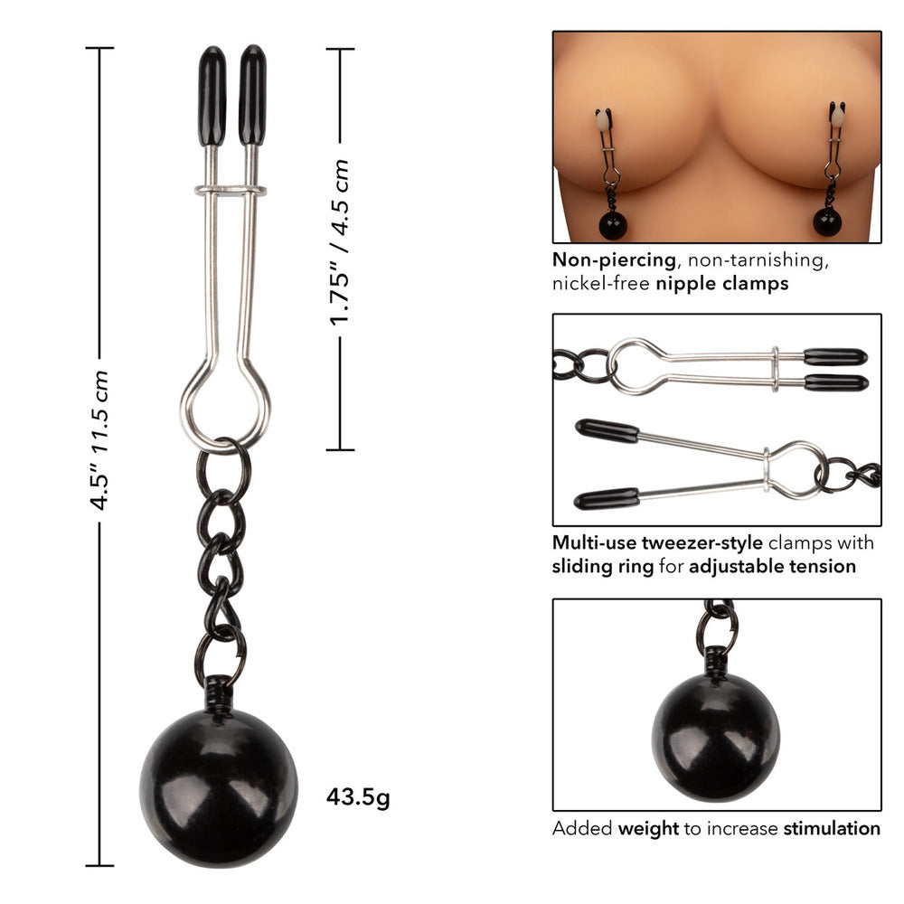 Nipple Grips Weighted Twist Nipple Clamps