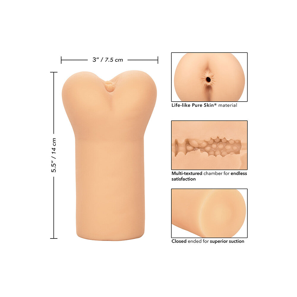 Boundless Vulva Masturbator Flesh Pink