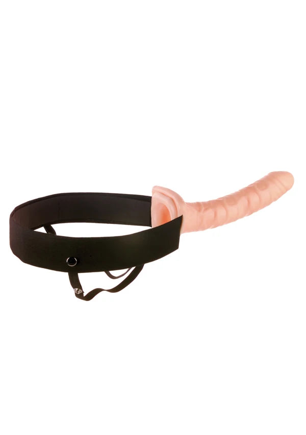 Fetish Fantasy Series 10 Inch Chocolate Dream Hollow Strap-On