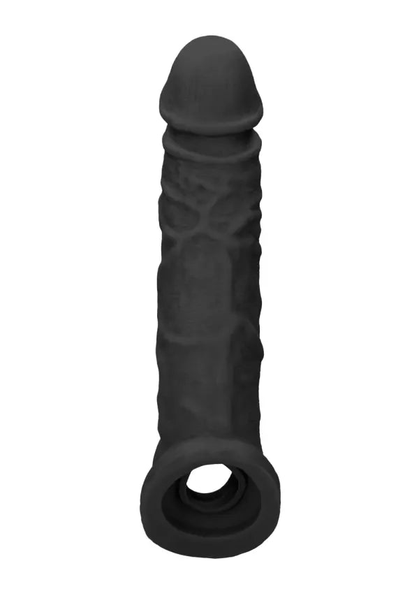 RealRock 8 Inch Penis Sleeve Flesh Pink