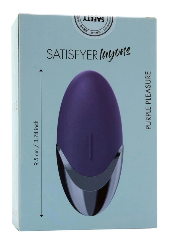 Satisfyer Layons Pleasure Clitoral Vibrator Purple