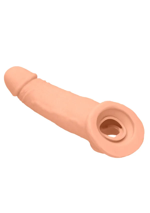 RealRock 9 Inch Penis Sleeve Flesh Pink