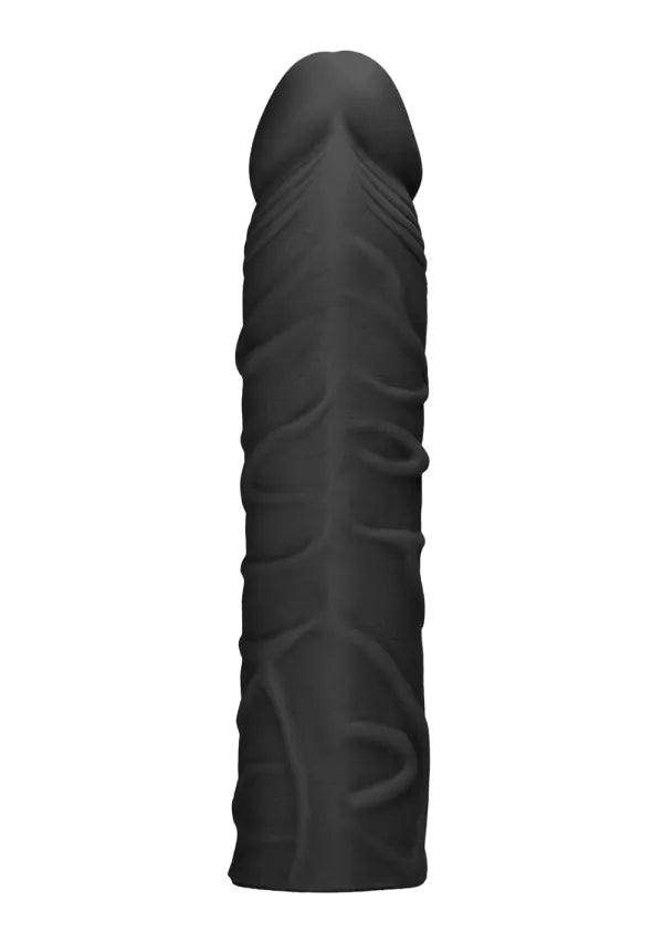 RealRock 7 Inch Penis Sleeve Black