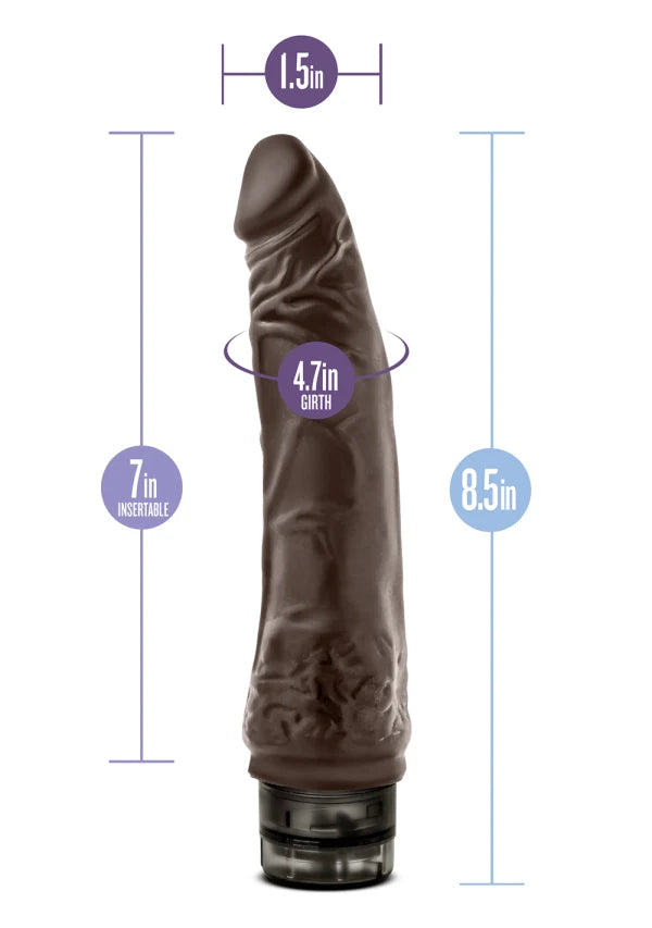 Dr. Skin Cock Vibe 7 Vibrating Cock 8.5 Inches