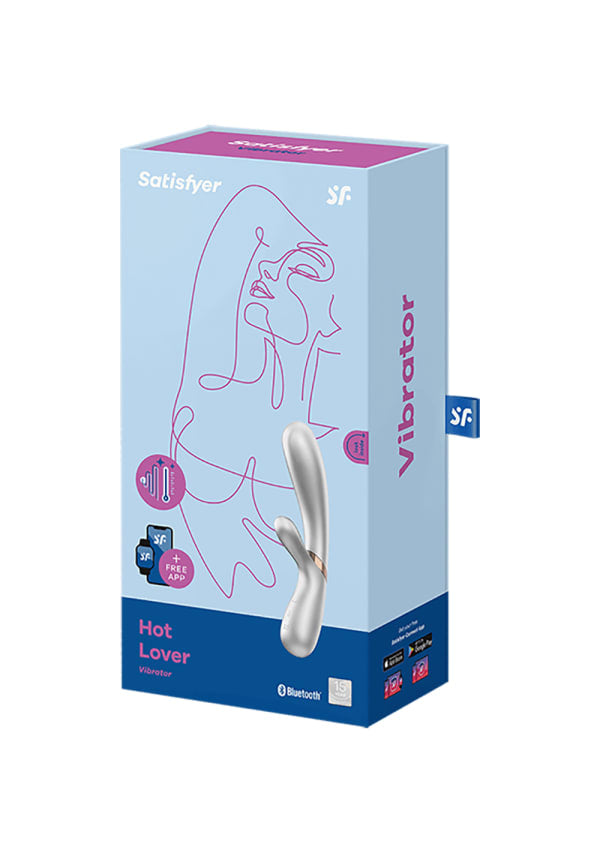 Satisfyer Hot Lover Warming Vibrator With App Control pink