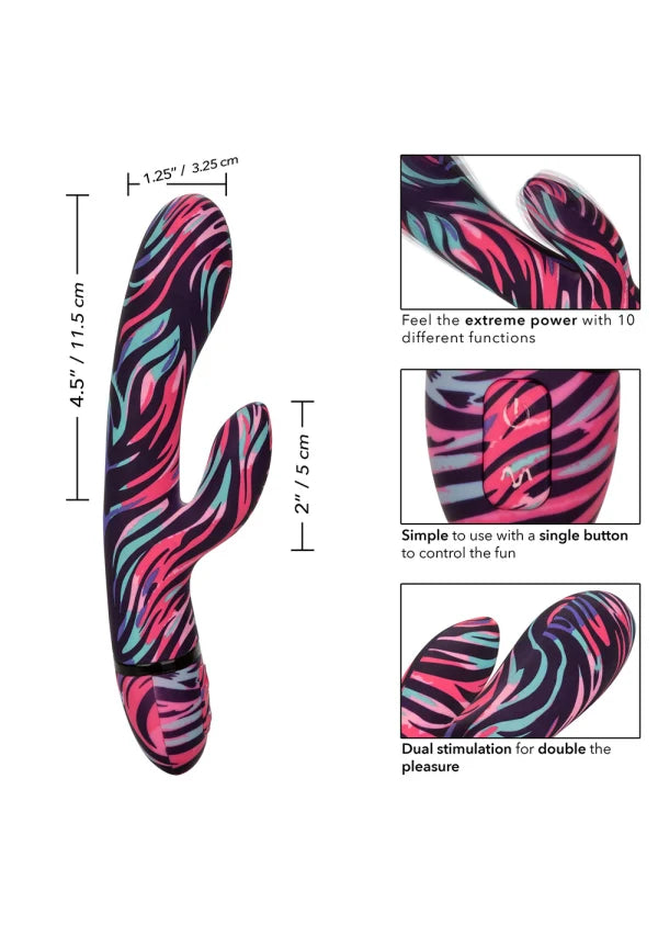 Naughty Bits Menage a Moi Dual Wand Vibrator