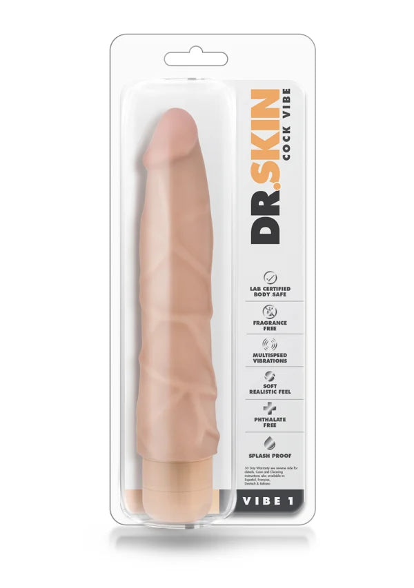 Dr Skin 9 Inch Cock Vibe Number 1