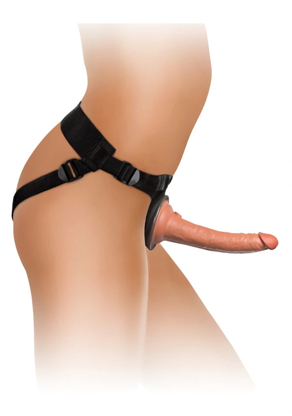 King Cock Comfy Silicone Body Dock Kit And 7 Inch Dildo