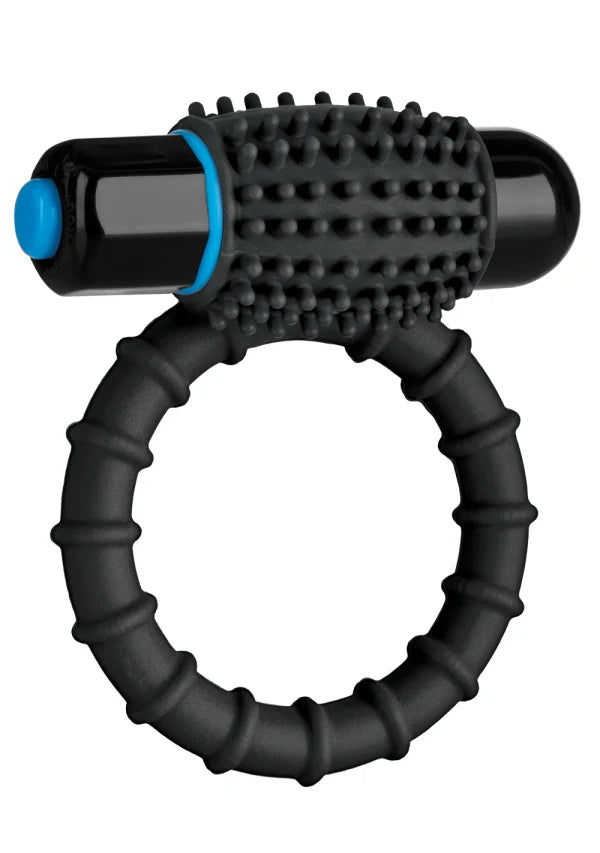 OptiMale Silicone Vibrating C-Ring Waterproof Cocking