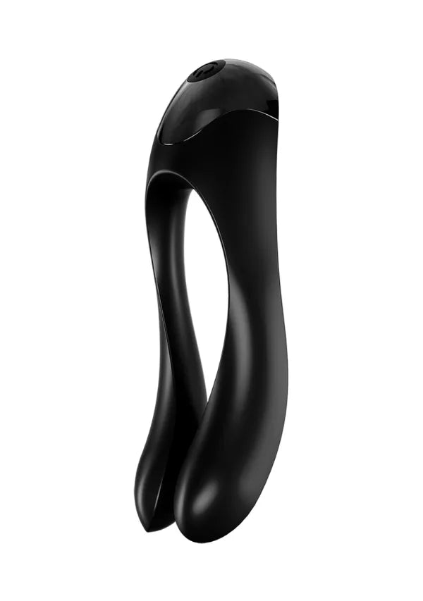 Satisfyer Candy Cane Finger Vibrator Black