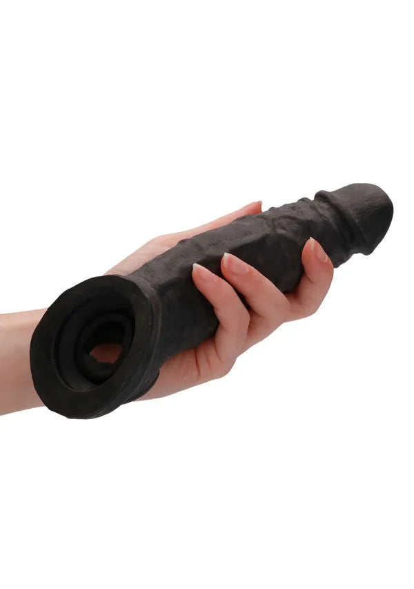 RealRock 9 Inch Penis Sleeve Flesh Pink