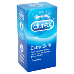 Durex Extra Safe 6 Pack Condoms